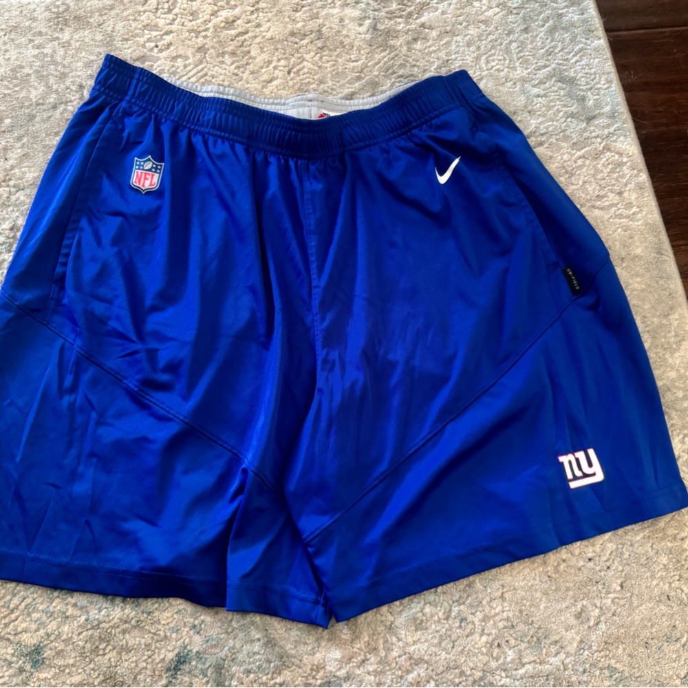 Nike Blue Men's New York giants shorts